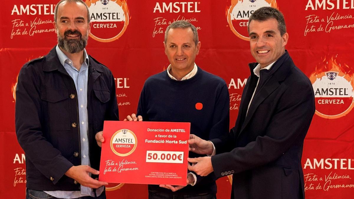 Javier López Valcárcel, Julio Huerta y Javier Prat.