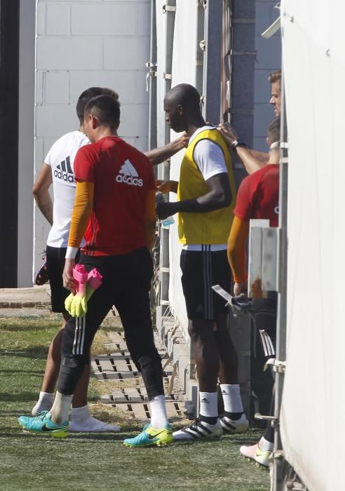 Las mejores imágenes del entrenamiento del Valencia CF