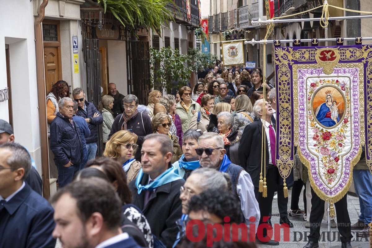 Cofradías y Hermandades de Semana Santa Peregrinan a Caravaca