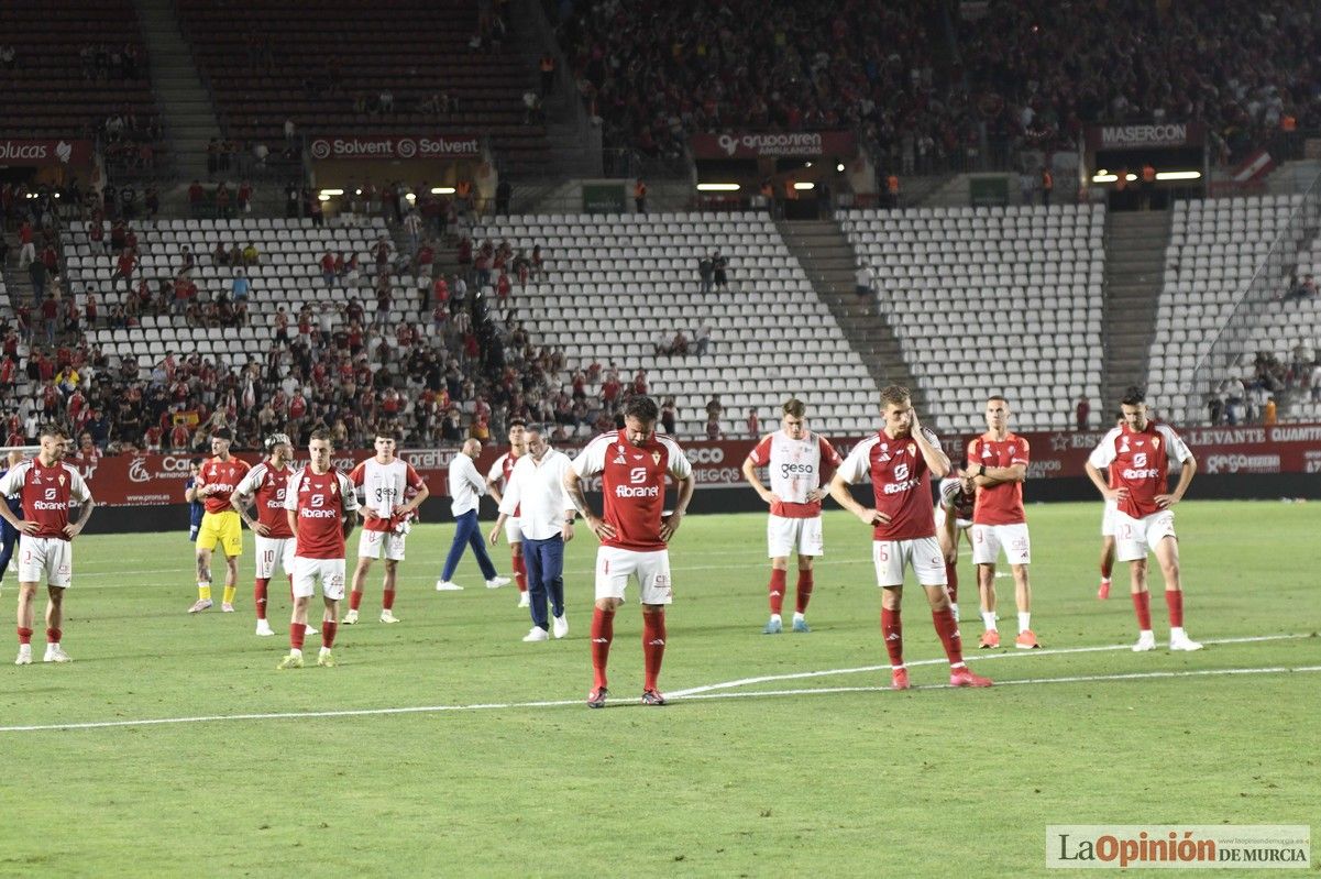 Así fue el encuentro del play off del Real Murcia y el Nástic en la lucha por el ascenso