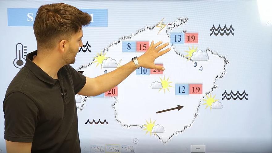 Wetter auf Mallorca: Ein Gewitter unterbricht den Sonnenschein am Wochenende