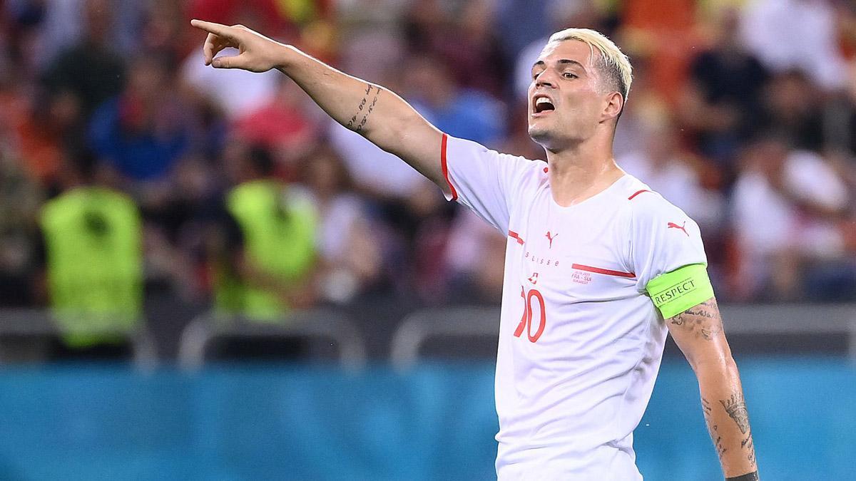 Xhaka no podrá jugar contra España la eliminatoria de cuartos de final de la Eurocopa