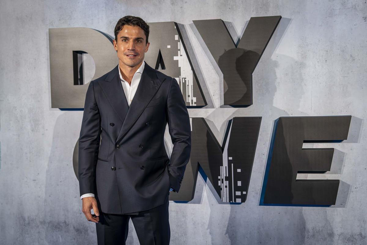 Álex González, en la presentación en Barcelona de la serie 'Day One'