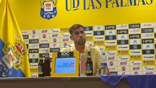 Caro, el nuevo guardián de la UD Las Palmas: "Me podéis llamar Churripi, no me molesta"