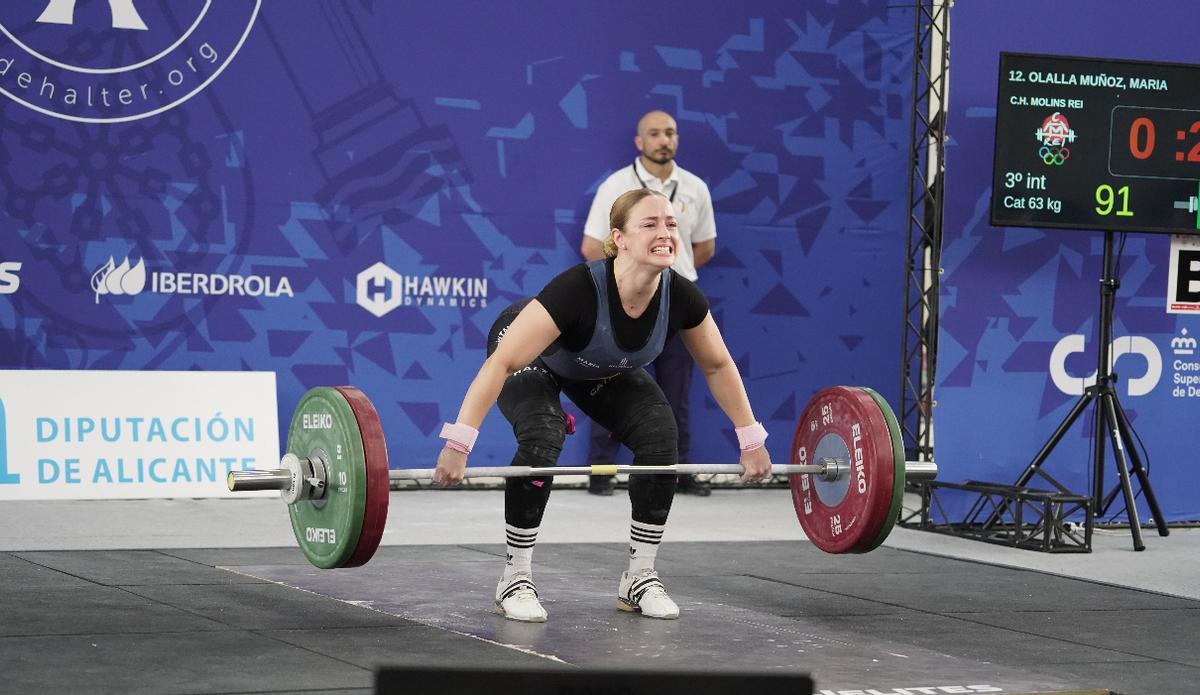María Olalla logró mínimas para Mundial Sub-23 y Mundial Absoluto.
