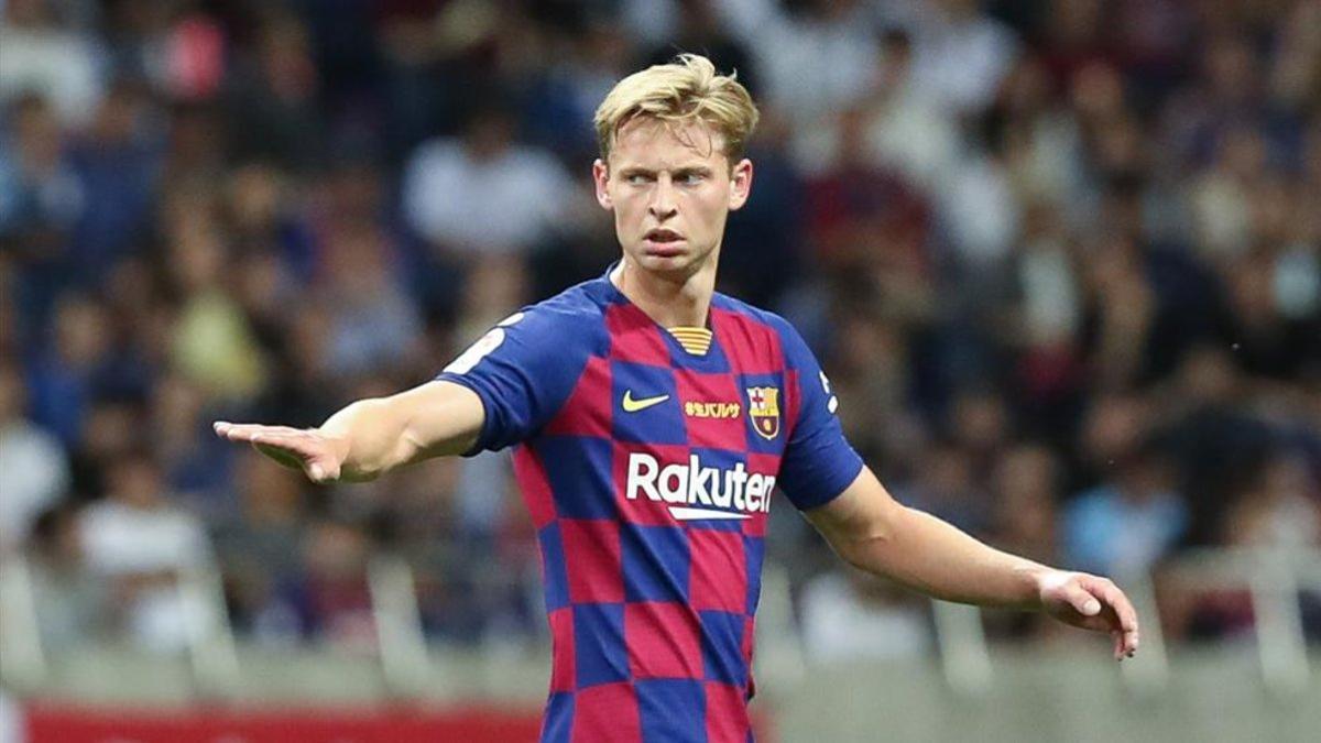 Frenkie De Jong hará su debut con el Barça en la Liga