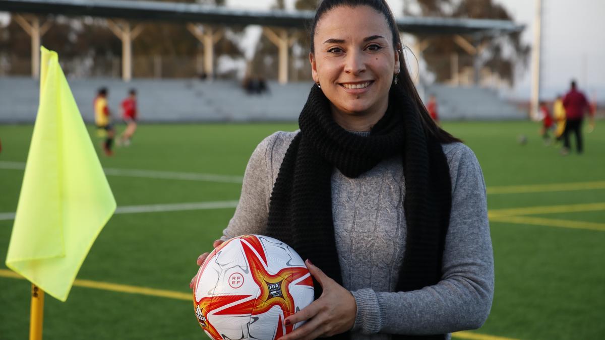 'Yaye' García Chaves, presidenta en funciones de la Federación Española de Futbol.