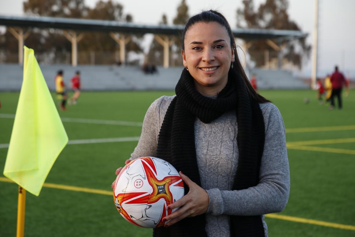 'Yaye' García Chaves, presidenta en funciones de la Federación Española de Futbol.