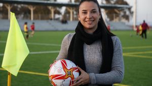 Yaye García Chaves, candidata a ser presidenta de la Federación Española de Futbol.