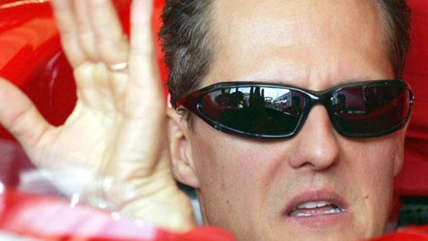 El expiloto alemán Michael Schumacher