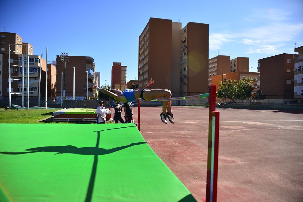 Atletismo nacional Máster sábado en la pista de Atletismo de Cartagena