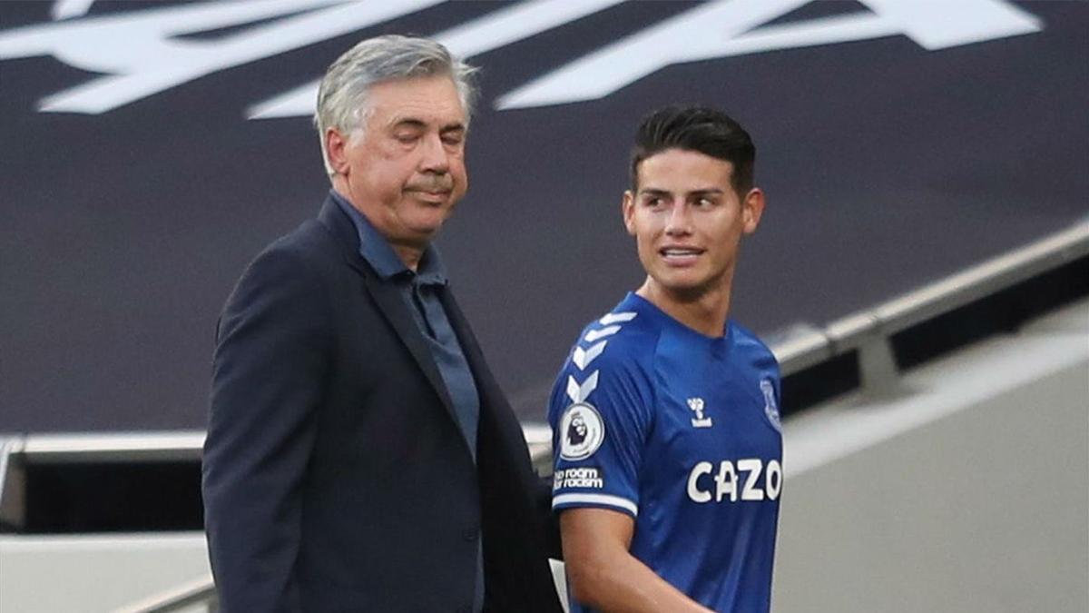 Ancelotti: "James ha tenido una actuación sobresaliente"