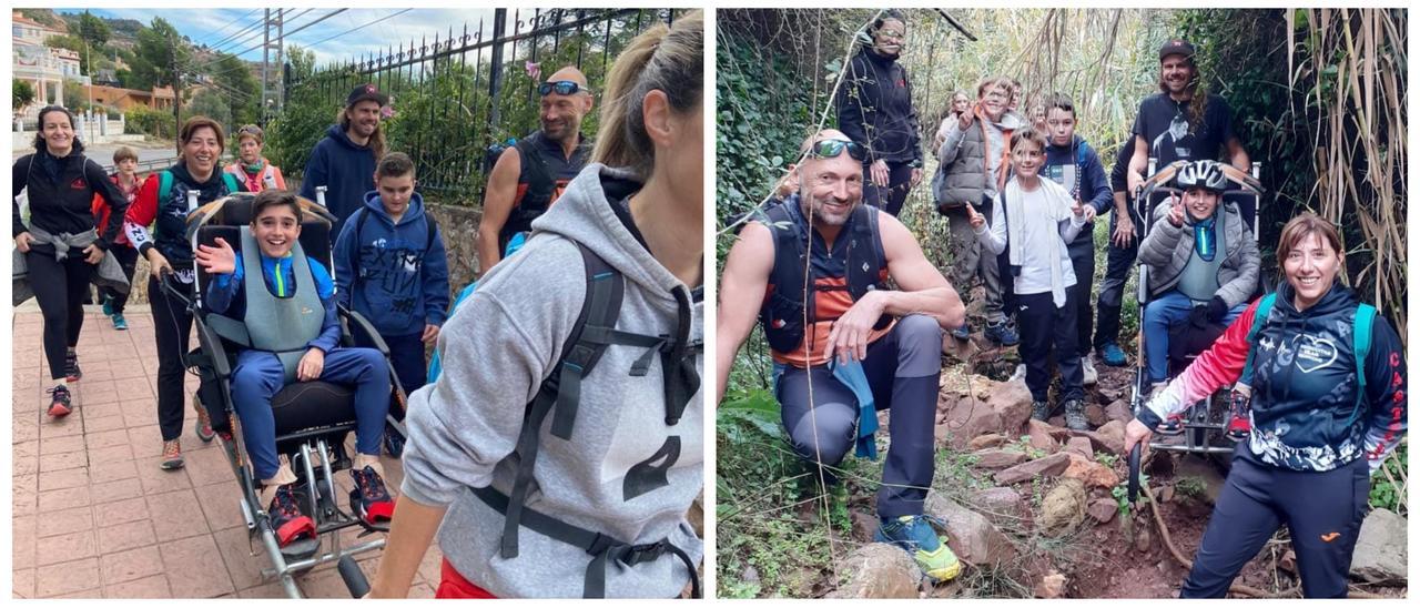 Una de las últimas actividades de la asociación fue acompañar a un alumno del colegio Cervantes de la Vall d’Uixó a una excursión.