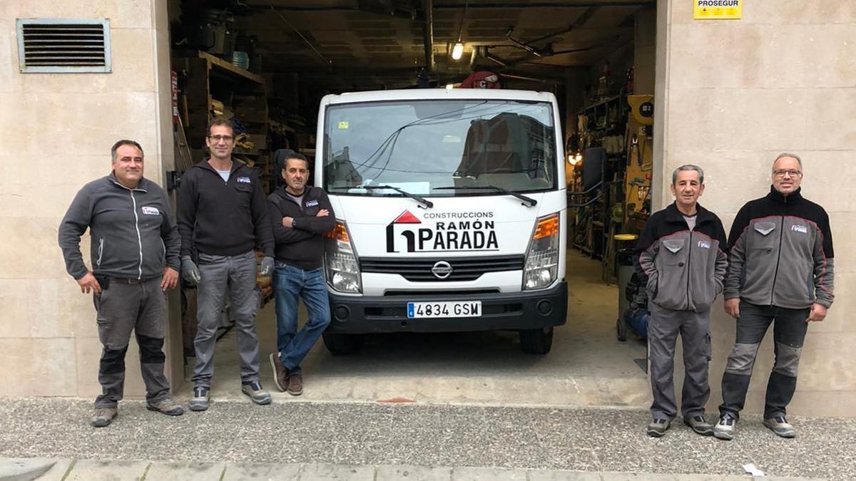 L’equip professional de Construccions Ramón Parada