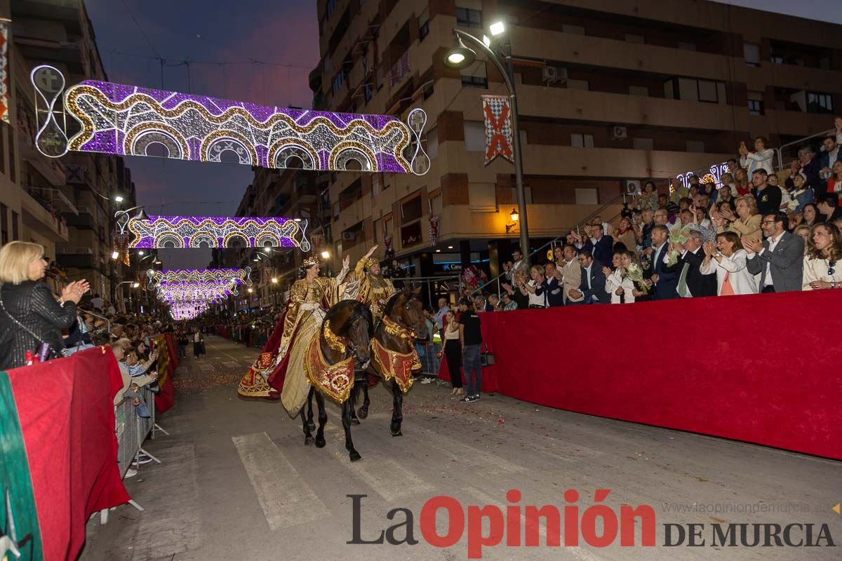 Gran desfile en Caravaca (bando Cristiano)