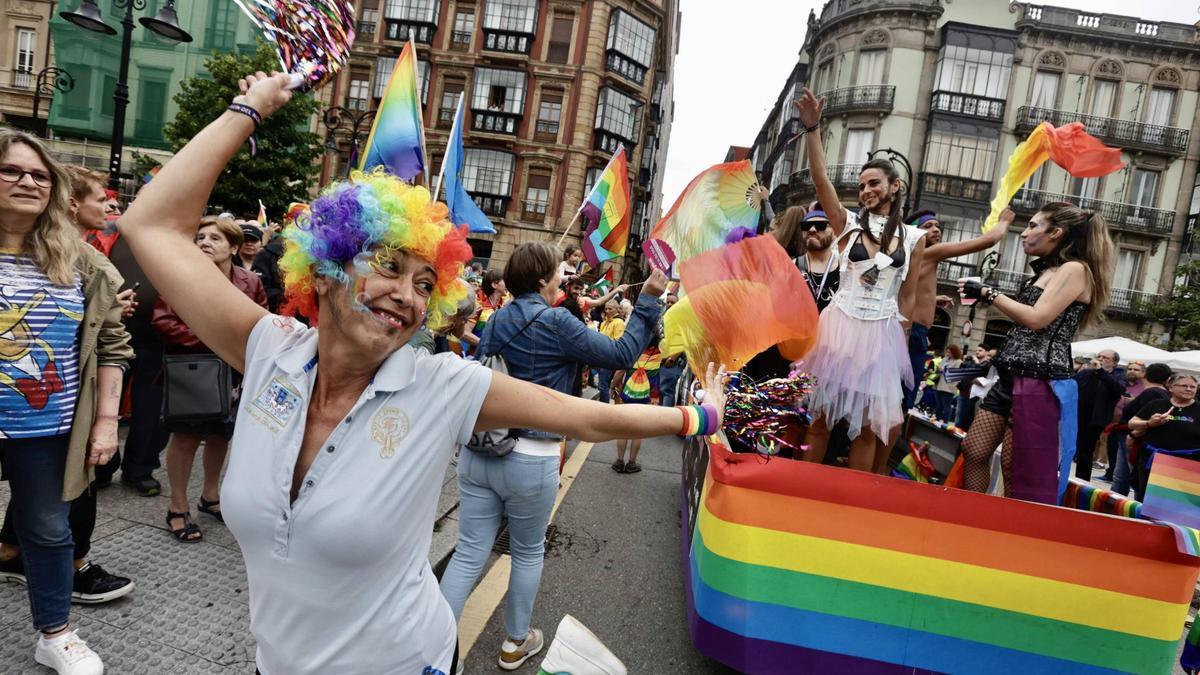 En imágenes: Así fue la celebración del Orgullín en Gijón