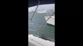"El cielos se nos cayó encima": sorprendidos por el tornado de Xàbia (vídeo)