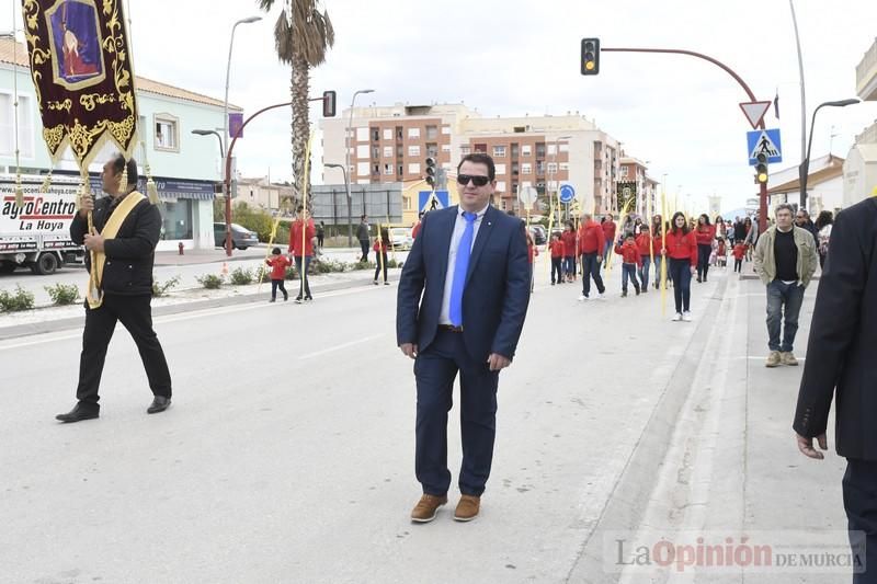 Procesión de Domingo de Ramos en La Hoya