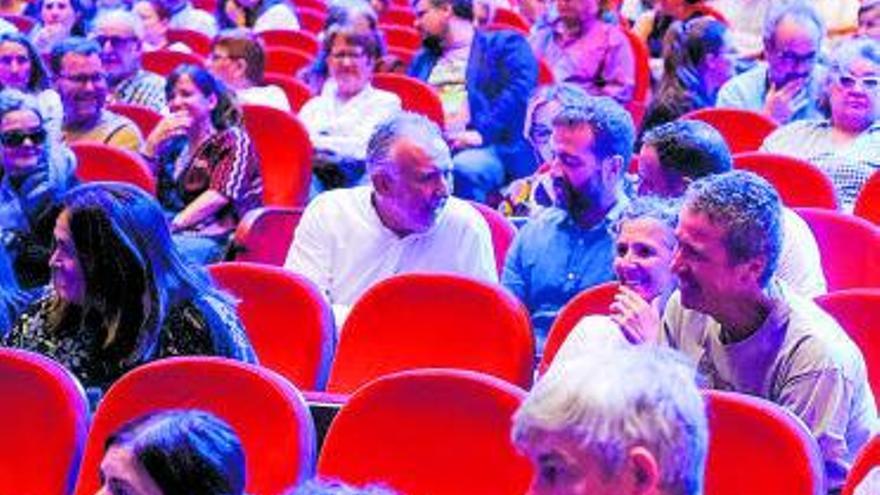 El presidente Ángel Víctor Torres este domingo en el homenaje a Alexis Ravelo.