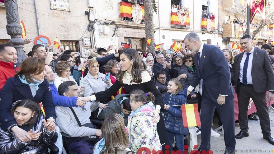 Visita de los reyes de España a Caravaca (Ayuntamiento)