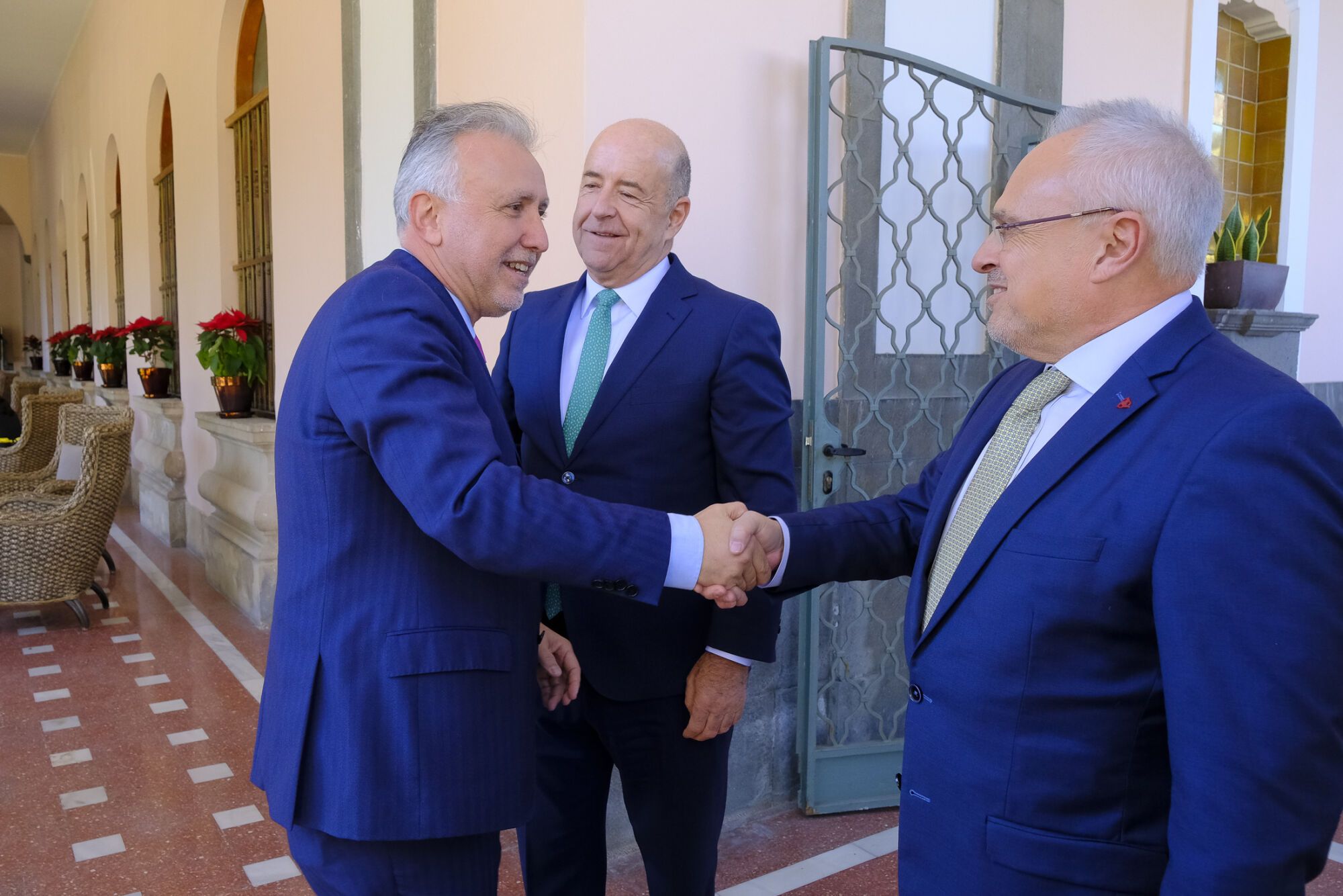 Comida navideña de la Confederación Canaria de Empresarios (CCE) en Las Palmas de Gran Canaria