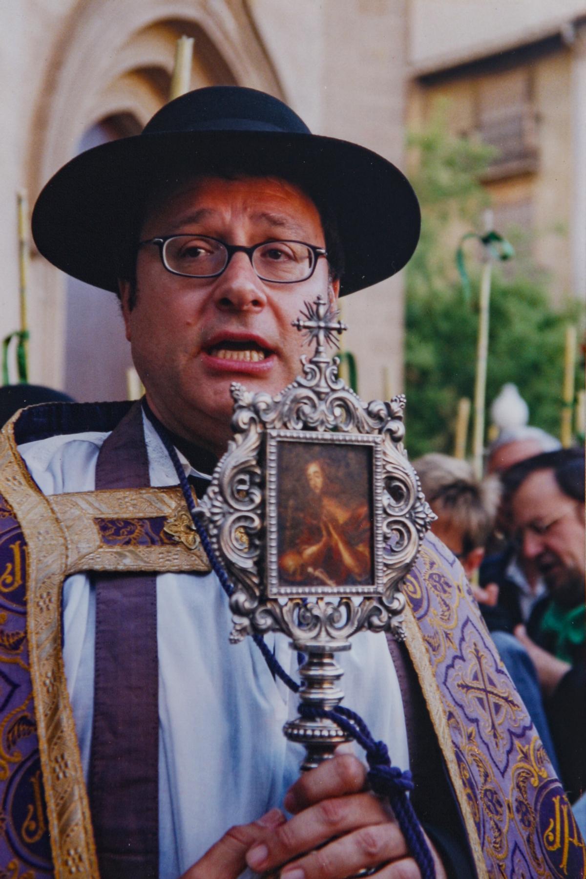 Josep Miquel Francés fue preste de la Romeria entre 1995 y 2021.