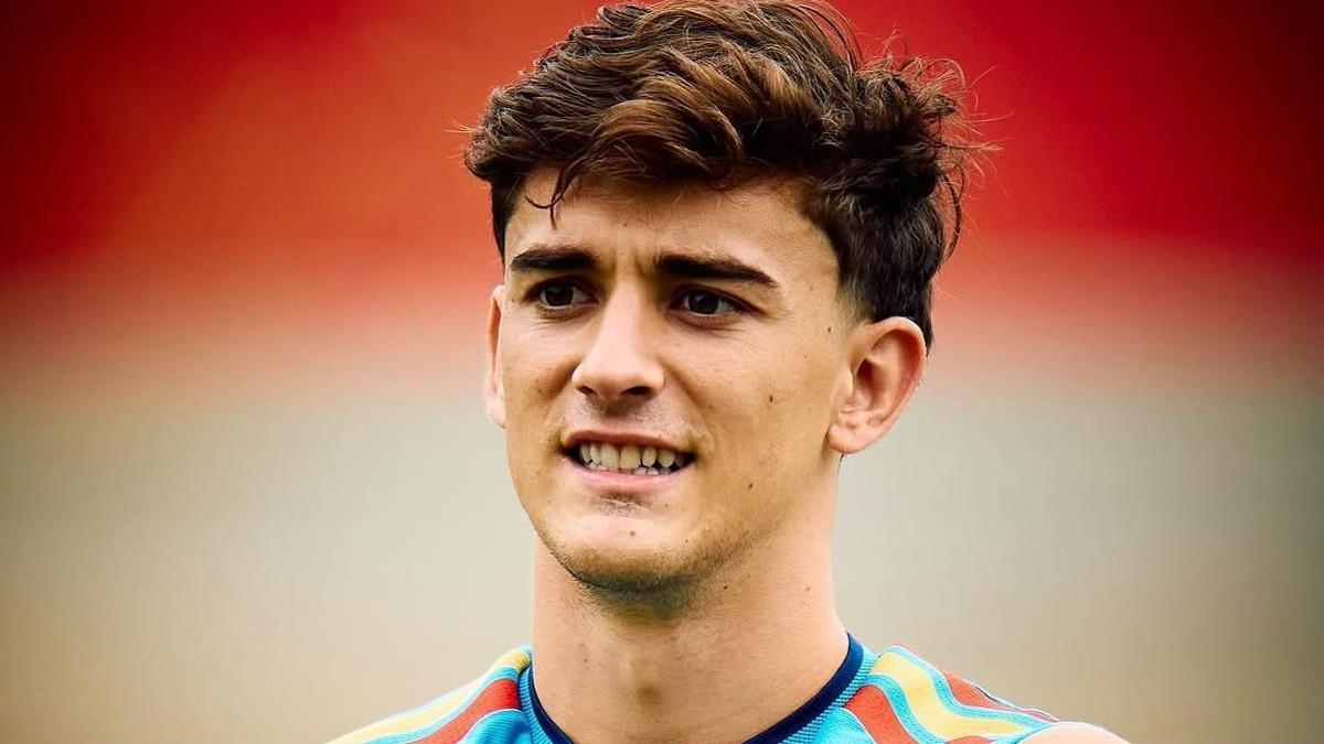 Gavi es el centrocampista del Fútbol Club Barcelona y la selección española