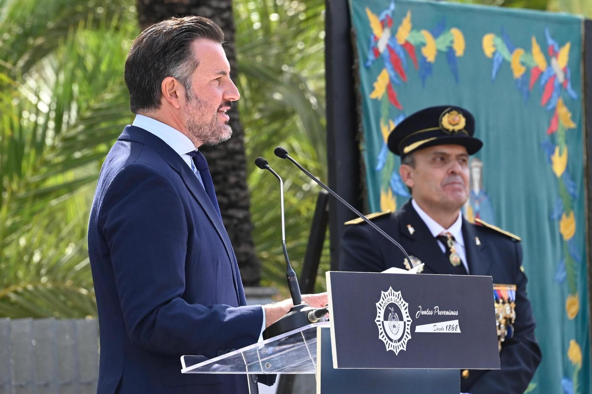 Así ha sido el acto del patrón de la Policía Local de Elche