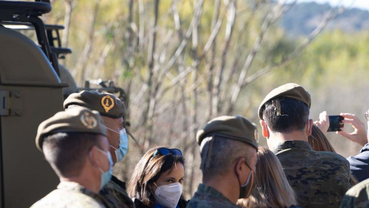 Robles durante su visita a Zamora. | Jose Luis Fernández