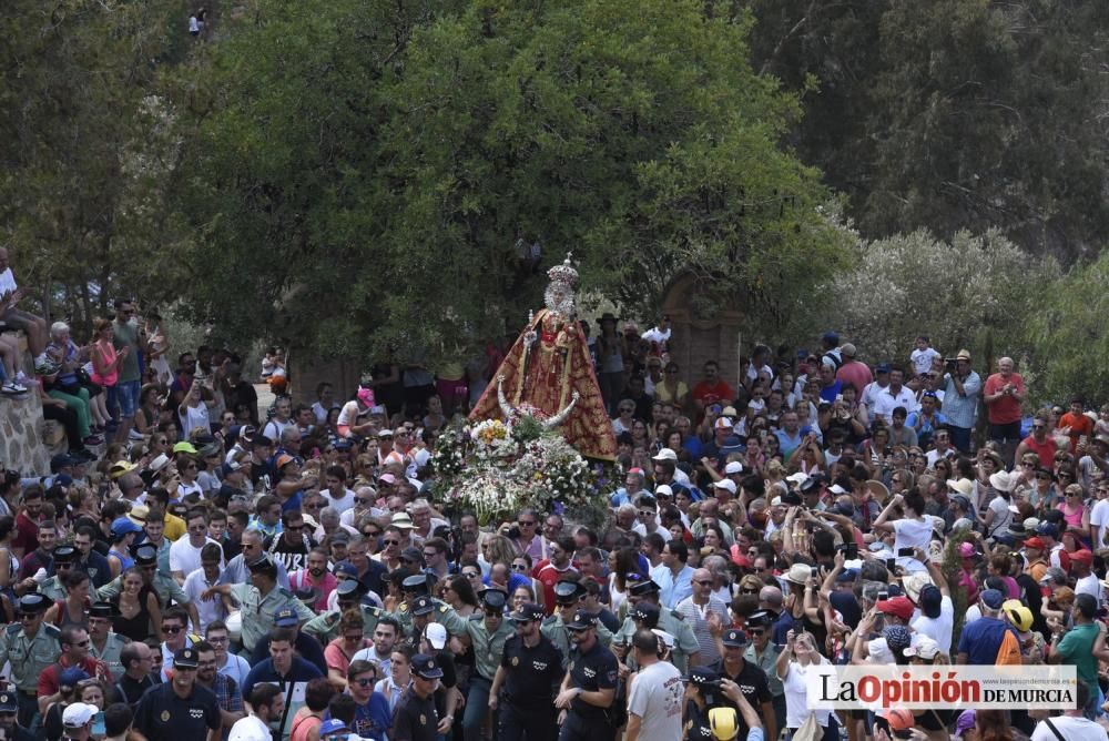 Romería de la Virgen de la Fuensanta: Llegada al S