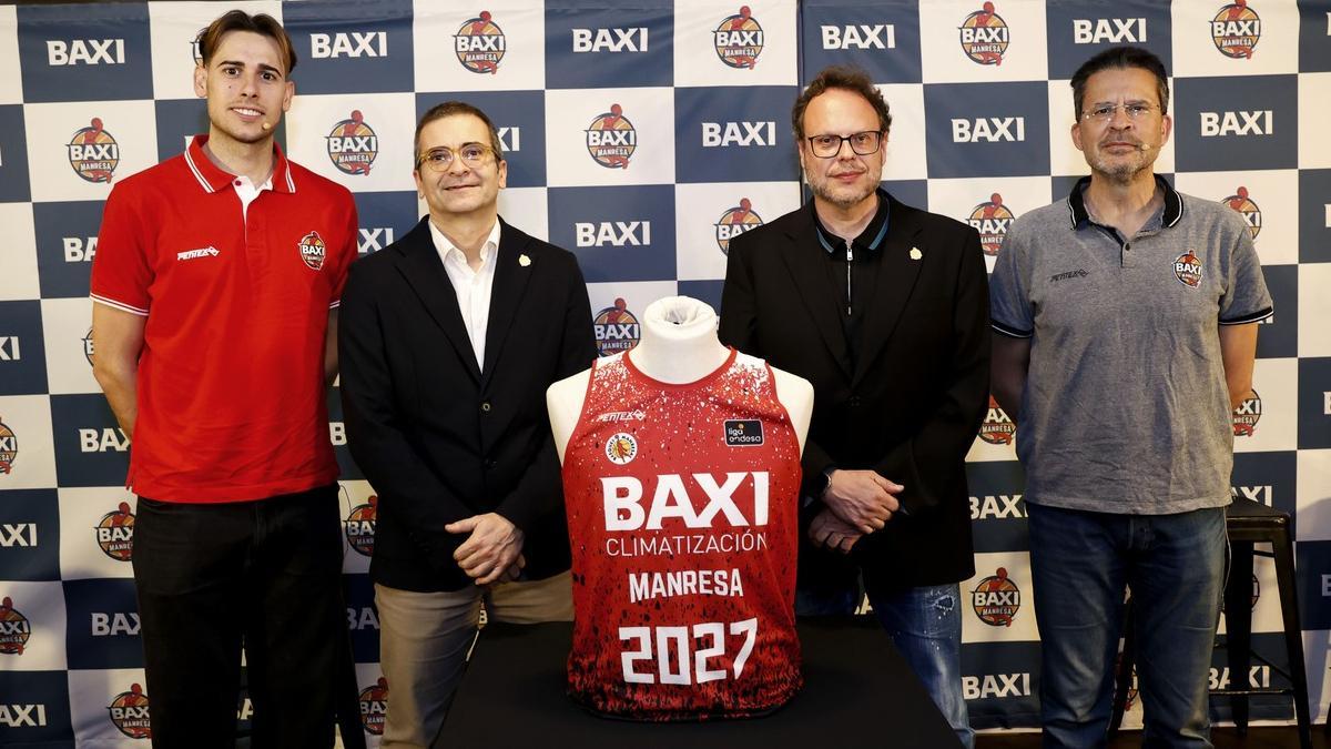 BAXI y Bàsquet Manresa seguirán juntos al menos hasta 2027