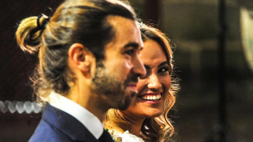 José Luis Abadín Iglesias y Zoila Rosa Iglesias Polo retransmitieron su boda por &#039;streaming&#039;.