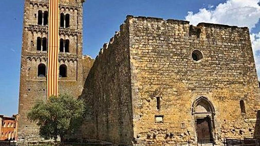 El monestir de Sant Miquel de Fluvià.