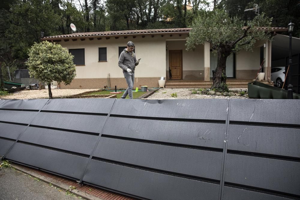 Destrosses a Riells i Viabrea per un tornado