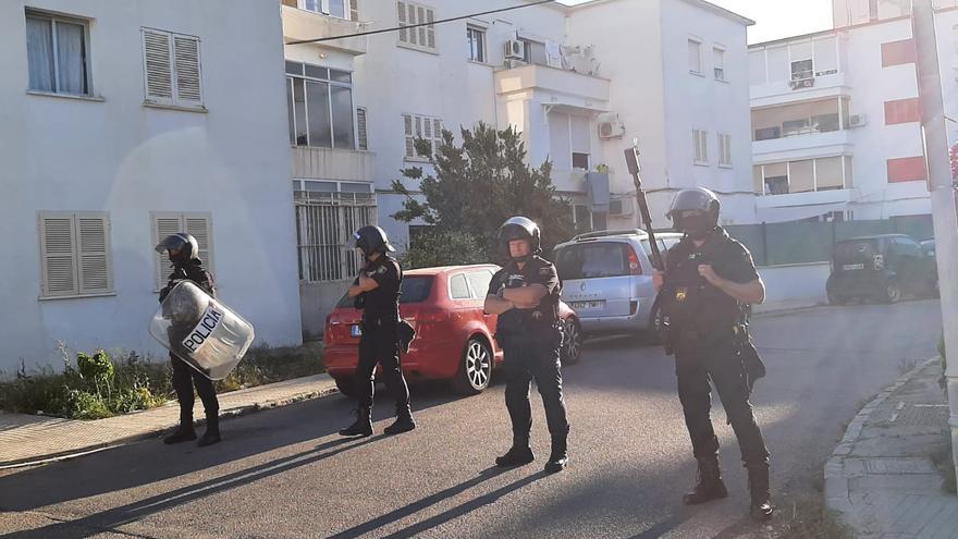 Operación policial contra el narcotráfico en varios puntos de Palma
