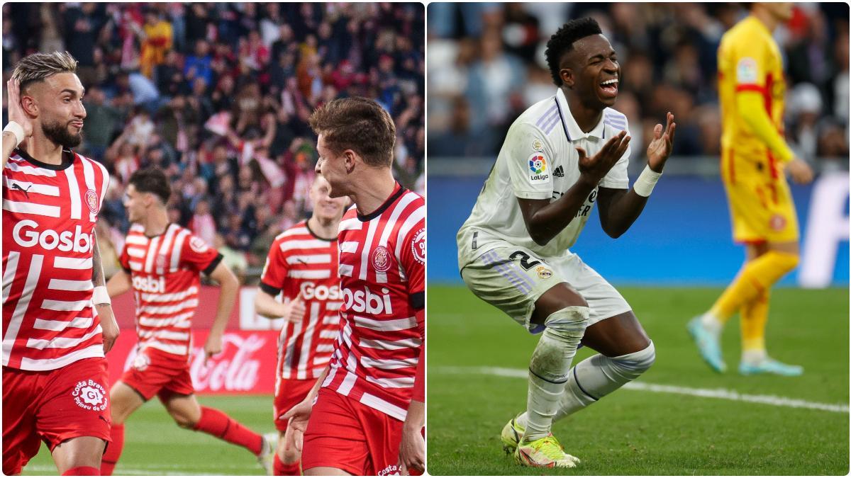 Resumen, goles y highlights del Girona 4 - 2 Real Madrid de la jornada 31 de LaLiga Santander