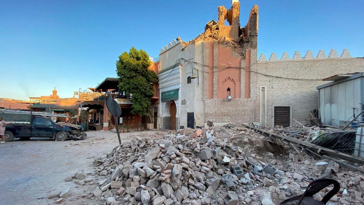 La vida continúa en Marrakech tras el terremoto