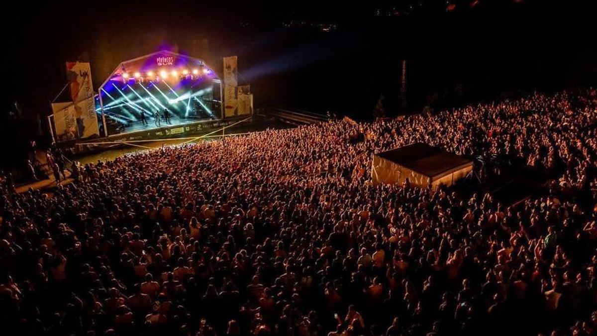Cientos de asistentes en los conciertos de Pirineos Sur de ediciones pasadas