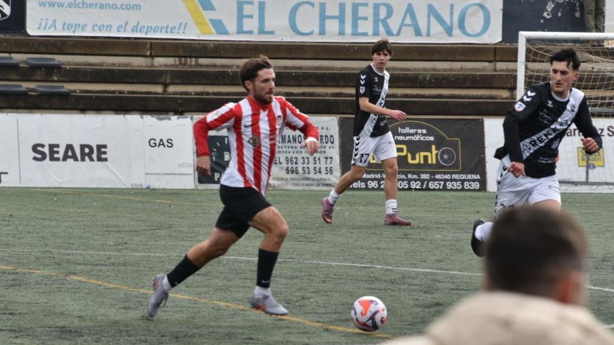 El CD Acero, en un anterior partido.