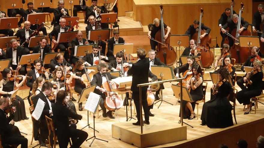 La Orquesta Nacional de España brilla en la sala Mozart del Auditorio de Zaragoza