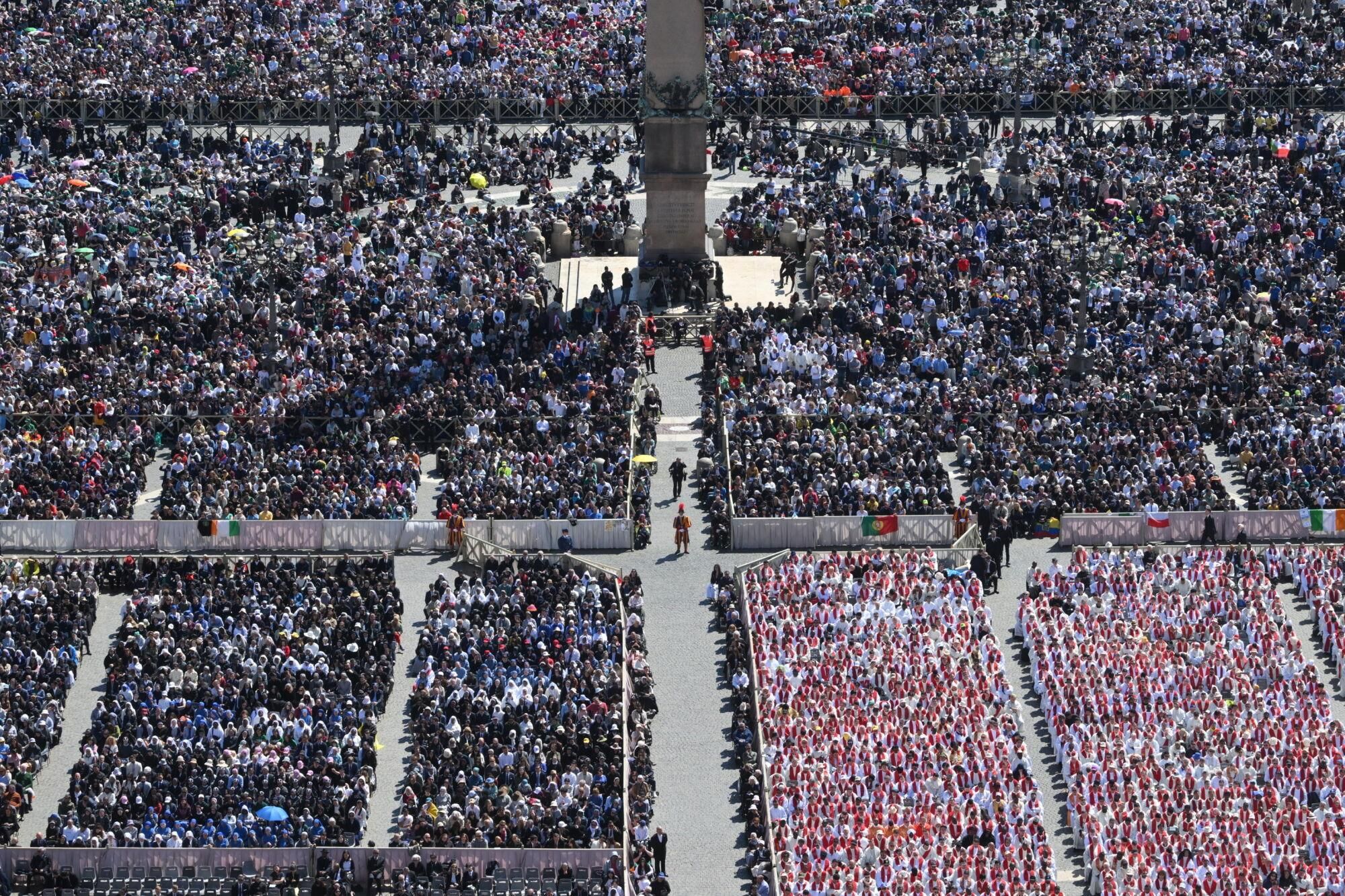 El funeral del papa Francesc, en imatges