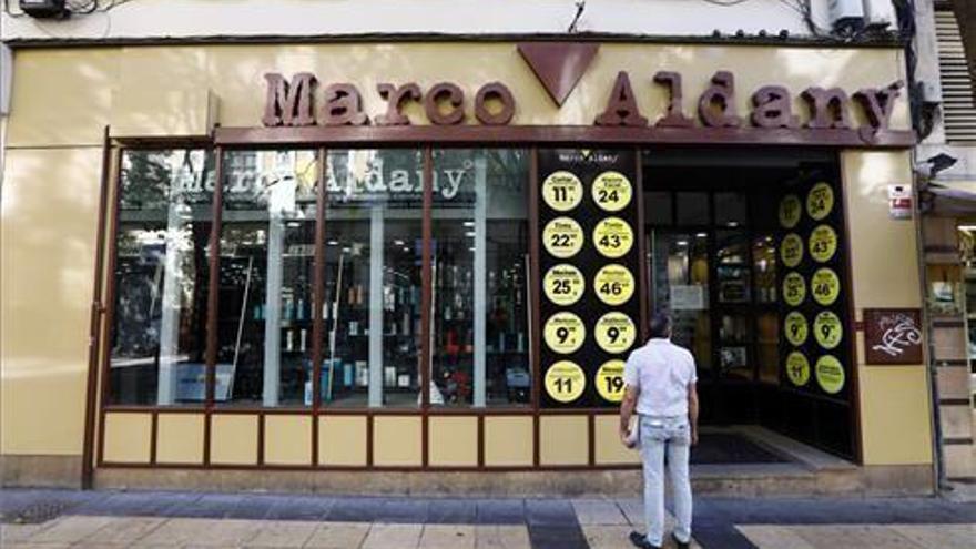 85 despidos por cierre de un franquiciador de Marco Aldany en Zaragoza