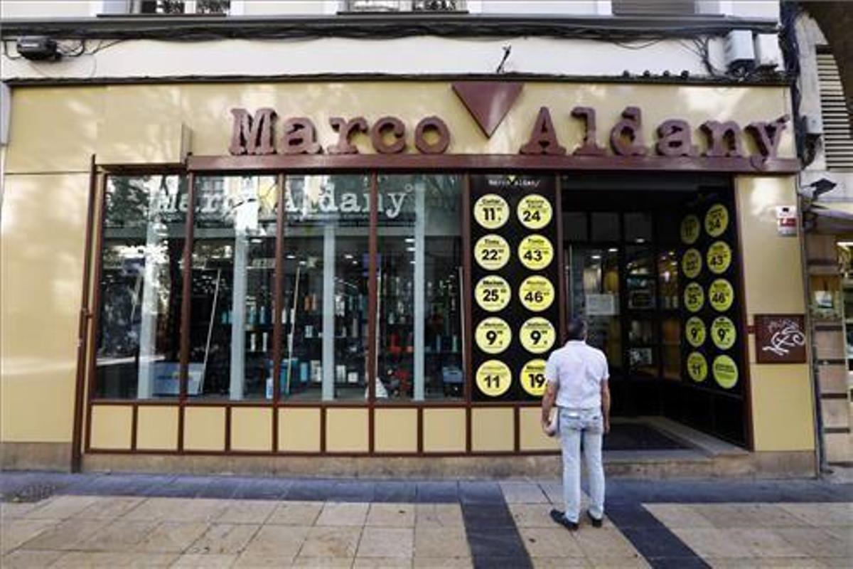 85 despidos por cierre de un franquiciador de Marco Aldany en Zaragoza