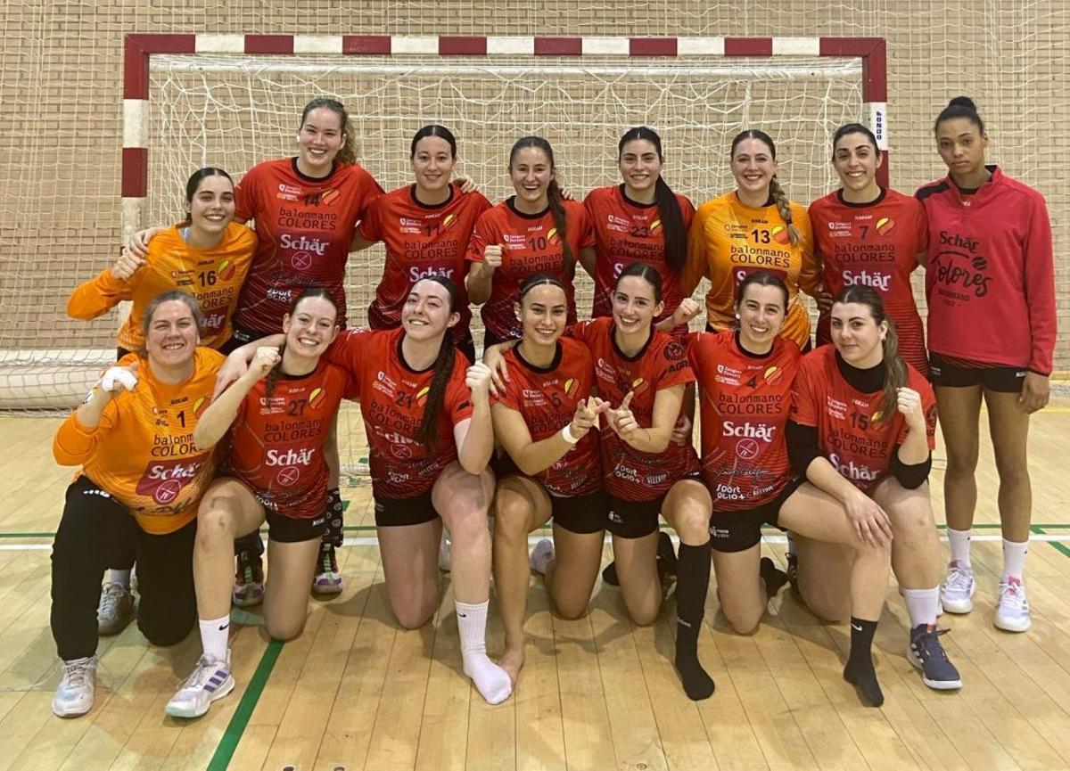 Schär Balonmano Colores se proclamó campeón de liga de la División de Honor Plata.