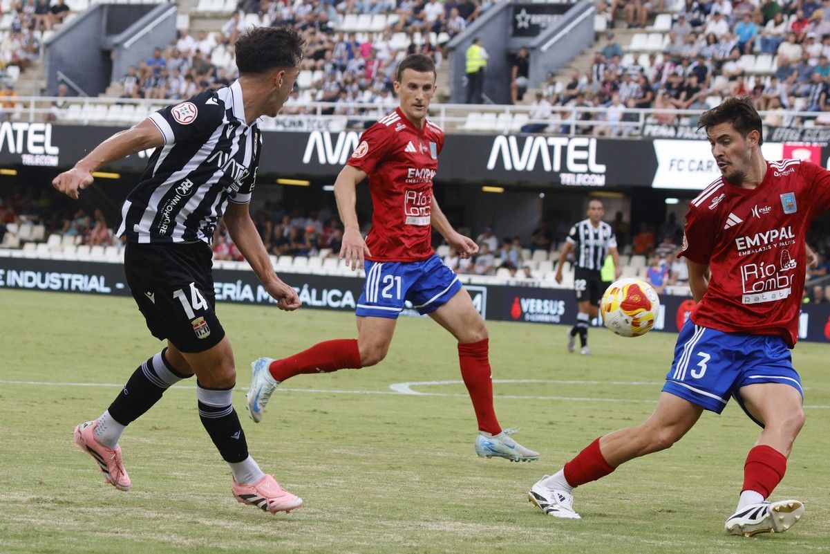 La victoria del FC Cartagena sobre el Tarazona, en imágenes
