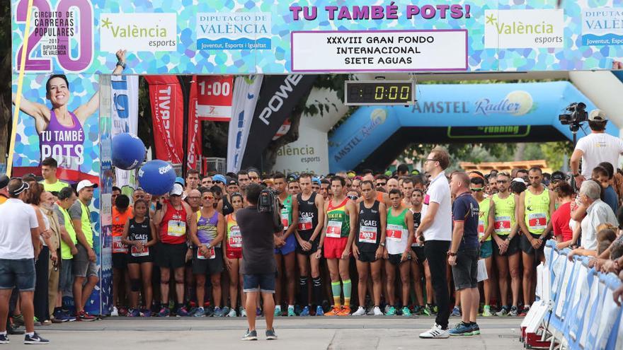 Nuevo éxito del Gran Fondo Internacional de Siete Aguas