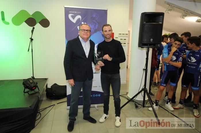 Presentación del Valverde Team en Murcia