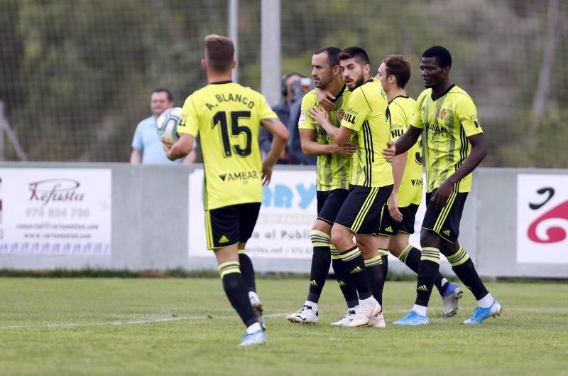 Partido amistoso entre el Real Zaragoza y el C.D. Brea