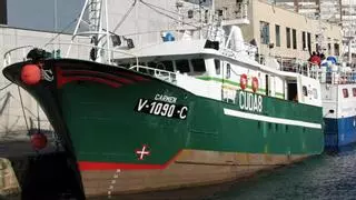 A salvo los 11 tripulantes del pesquero portugués “Carmen”, hundido cerca de las Azores