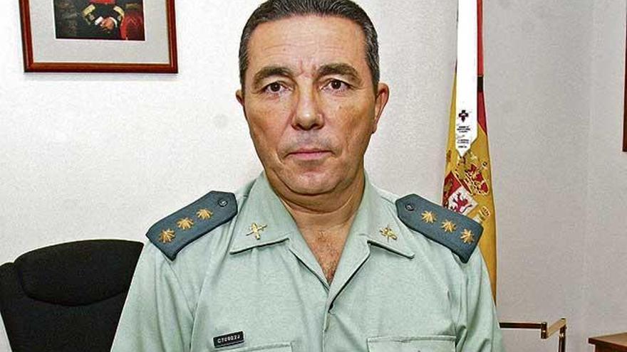 El ex coronel jefe de la Guardia Civil Basilio Sánchez Rufo.